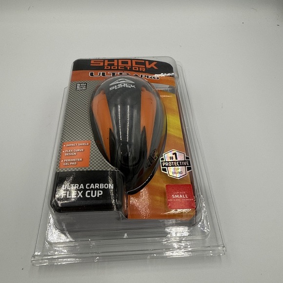 Athletic Cup Shock Doctor Ultra Pro Carbon Flex Impact Size Small Age 9&Under - Picture 5 of 6